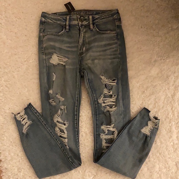 NWT- AE Super Stretch X Skinny Jeans - Picture 1 of 10